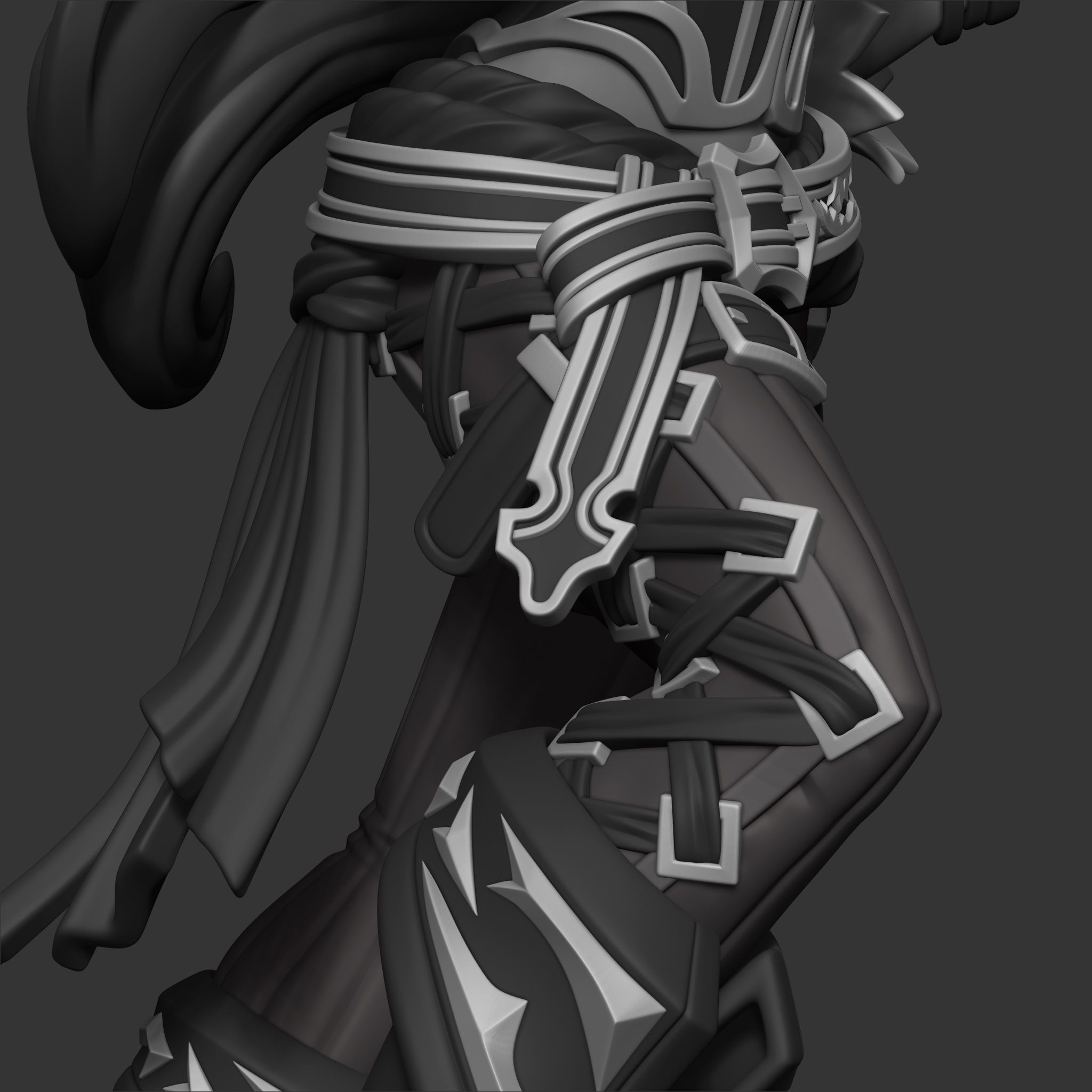 Miss Fortune 3D print model_6