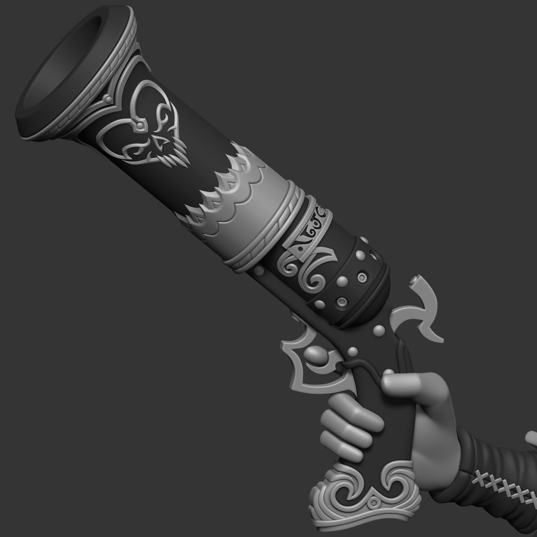 Miss Fortune 3D print model_4