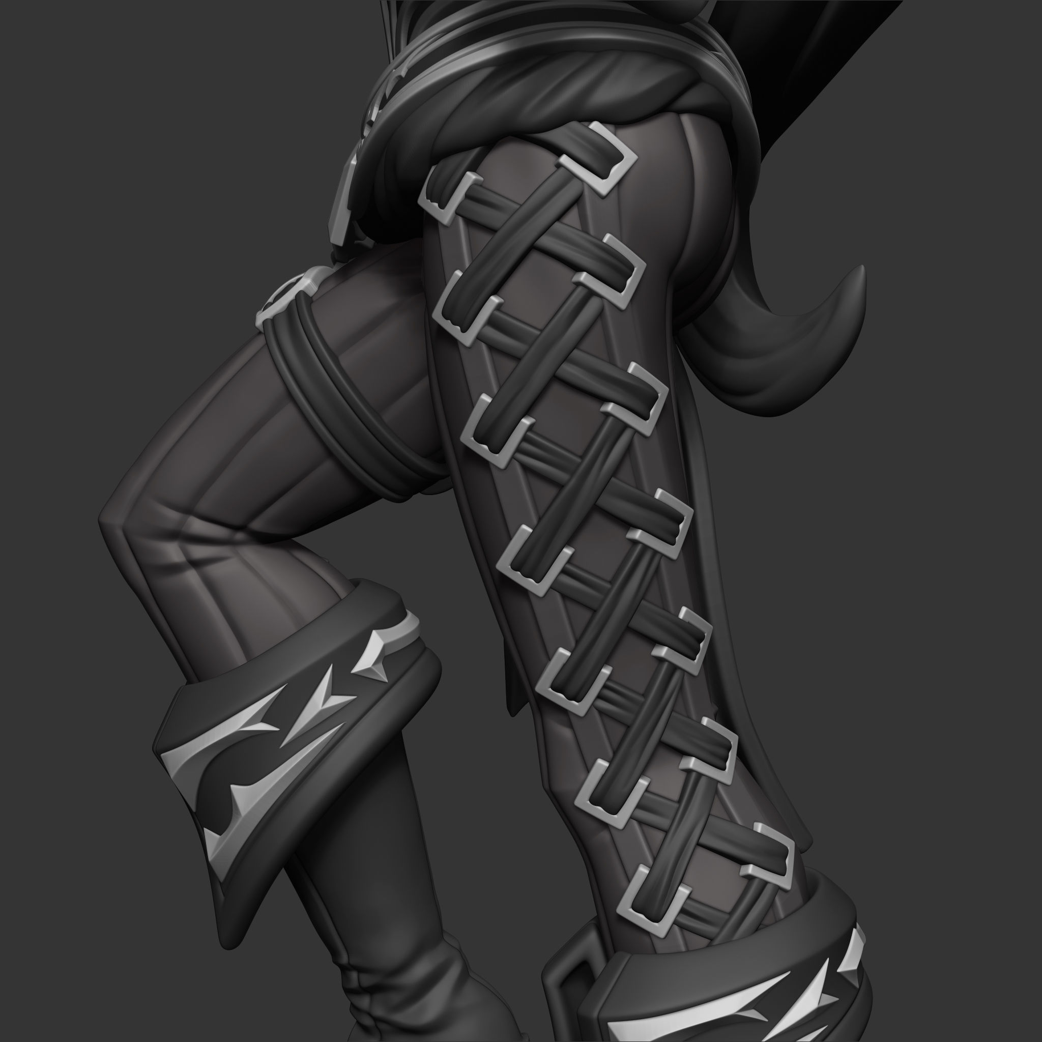 Miss Fortune 3D print model_5