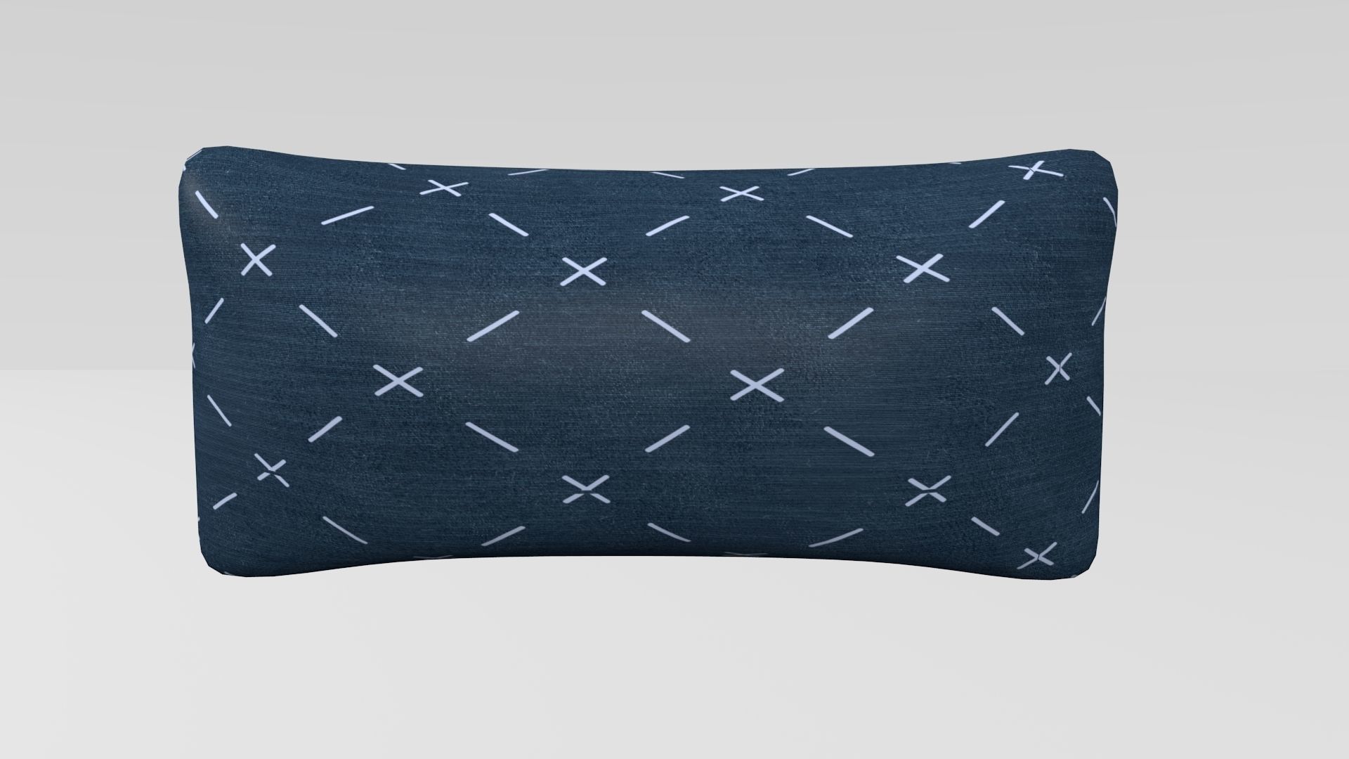 Arm Chair Low-poly 3D model_4