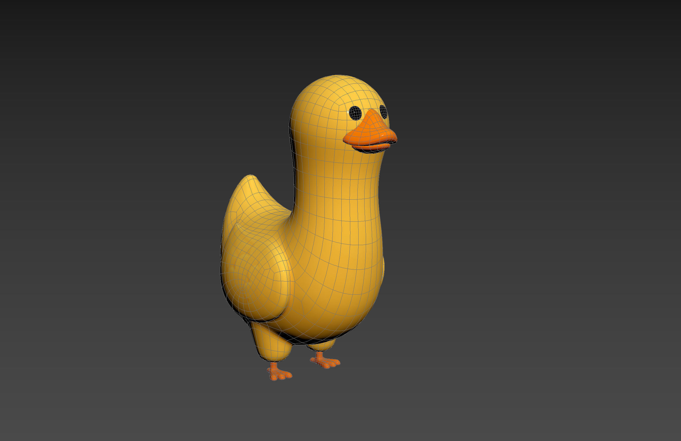 Character161 Duck 3D model_14