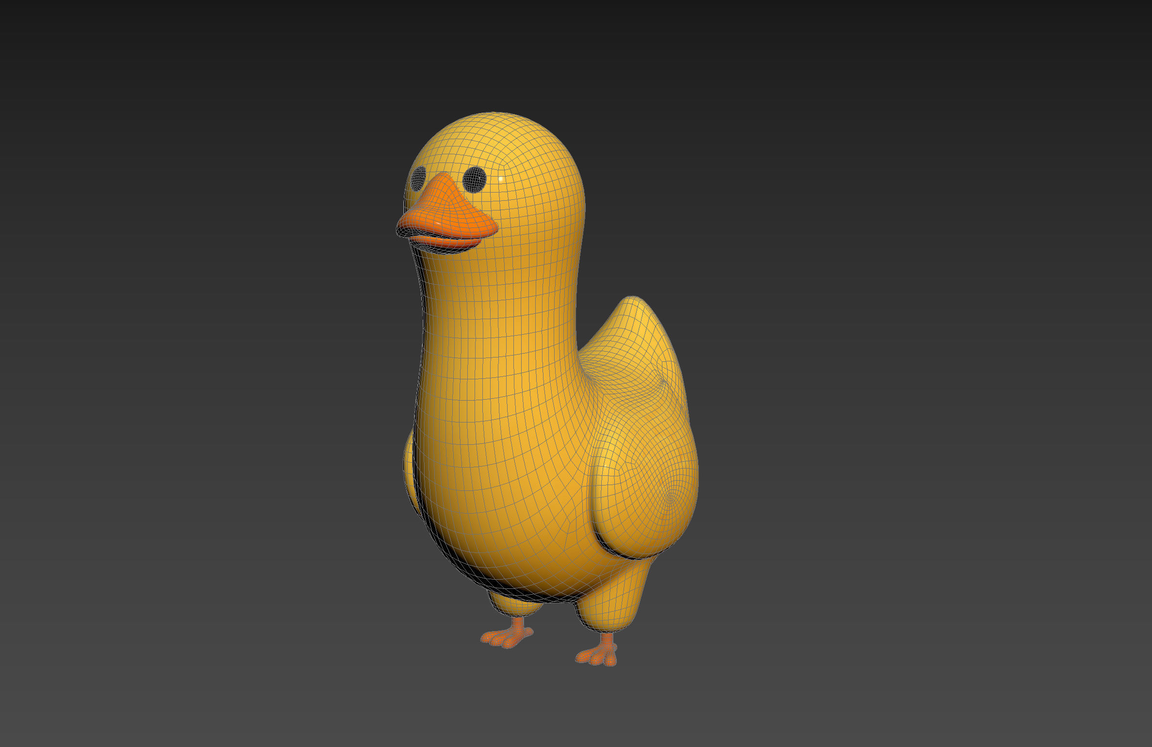 Character161 Duck 3D model_12