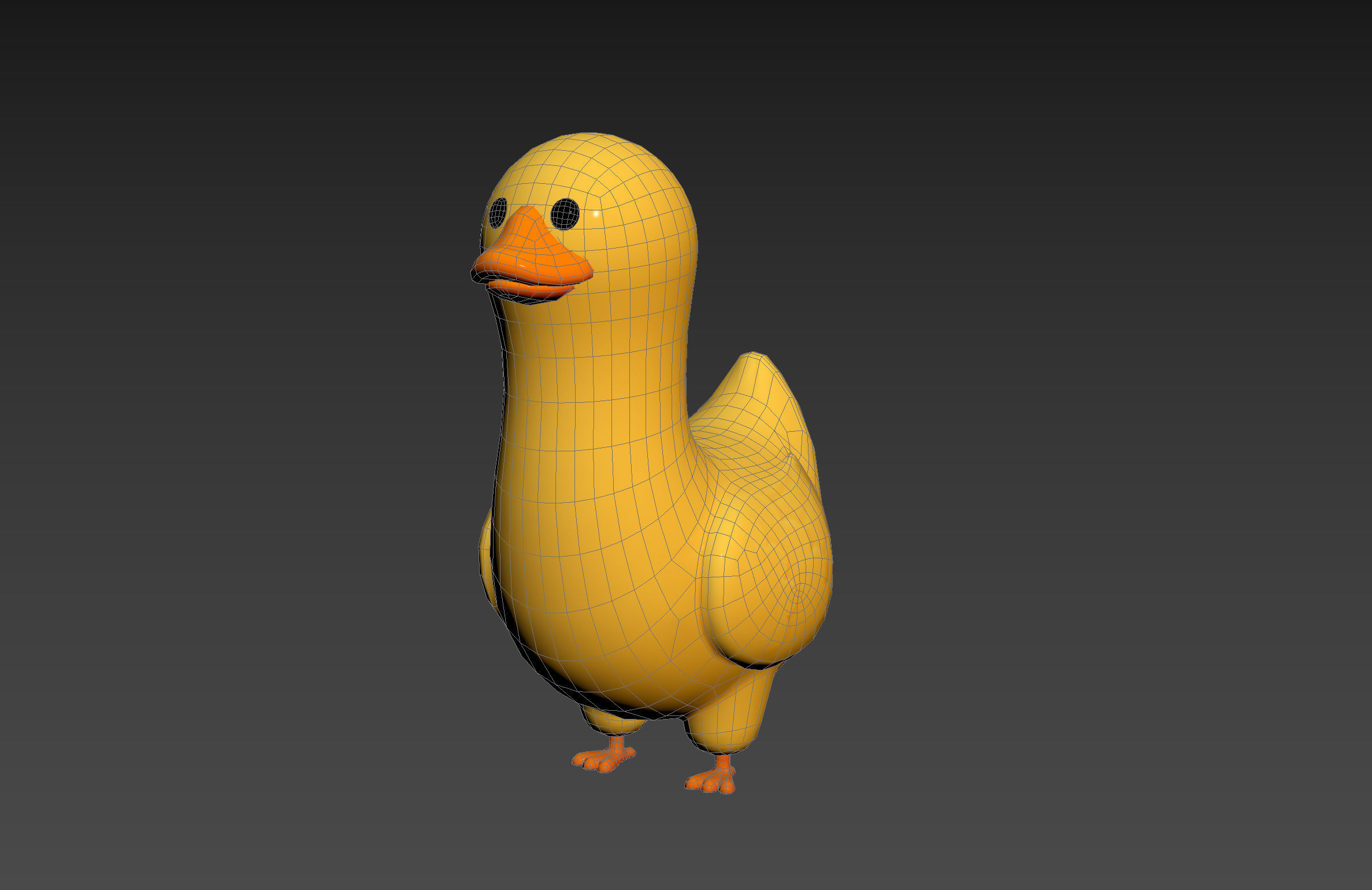 Character161 Duck 3D model_11