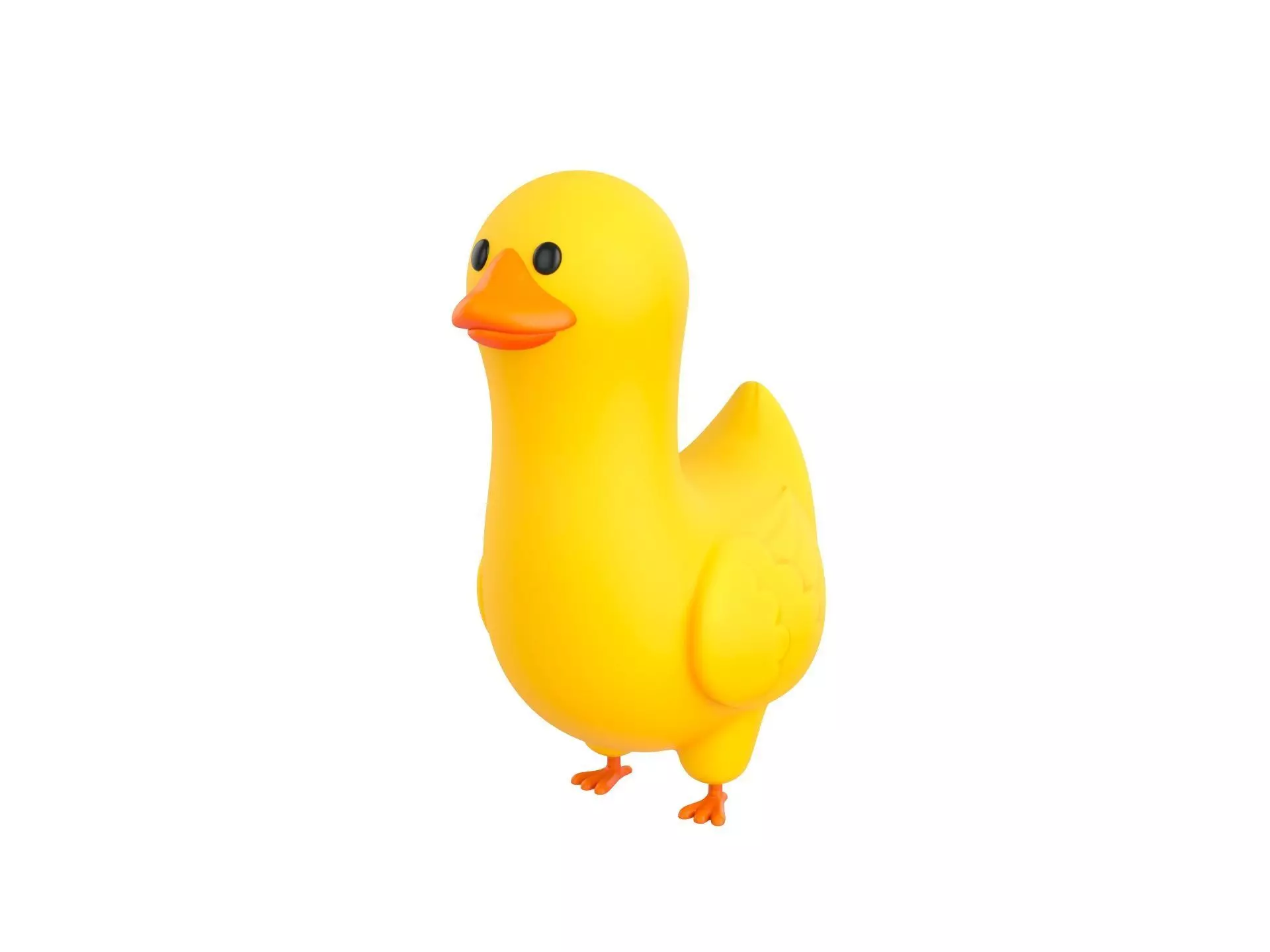 Character161 Duck 3D model_0