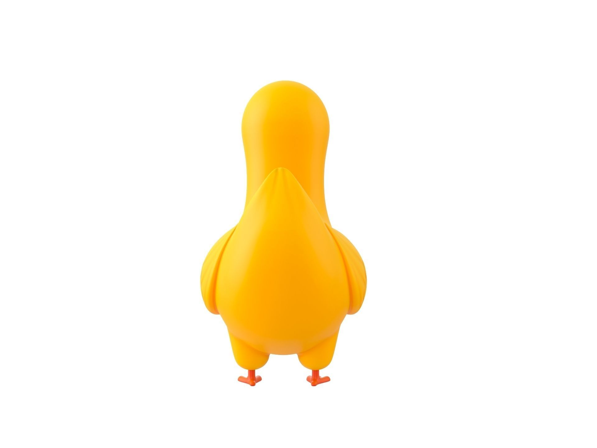 Character161 Duck 3D model_5