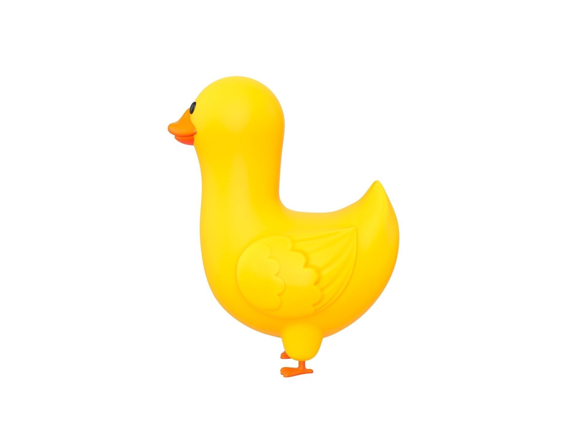 Character161 Duck 3D model_7