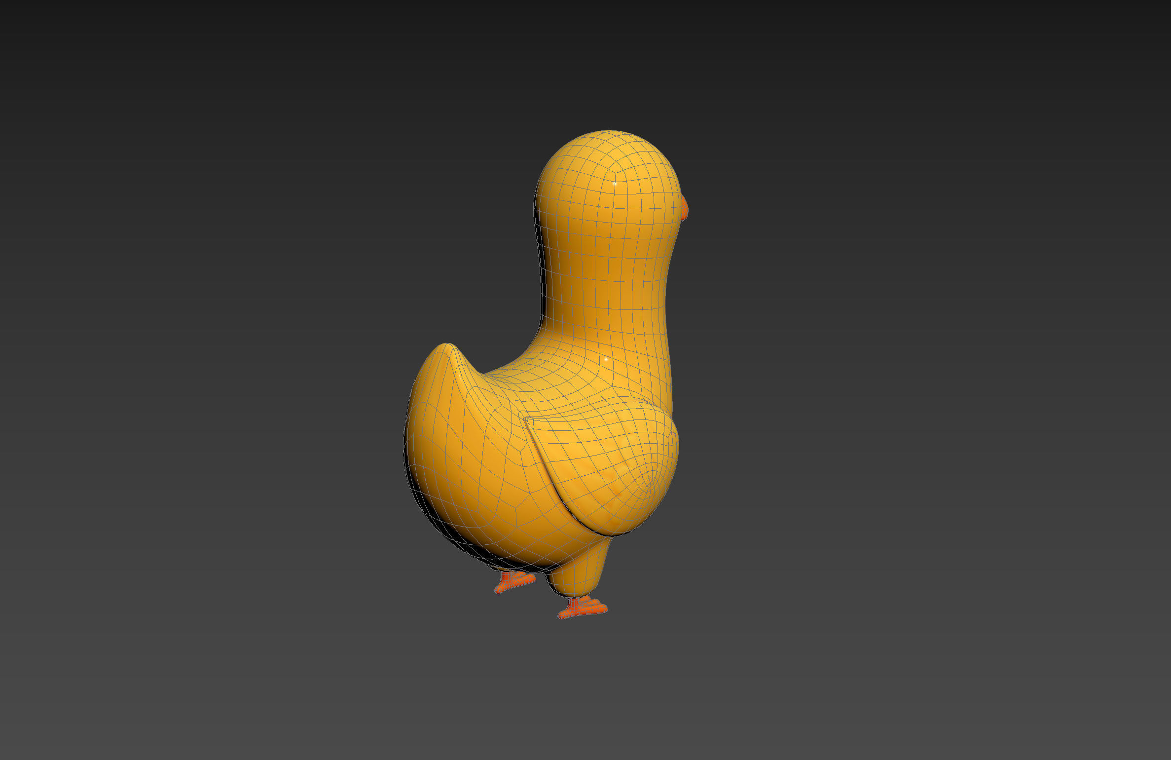 Character161 Duck 3D model_16
