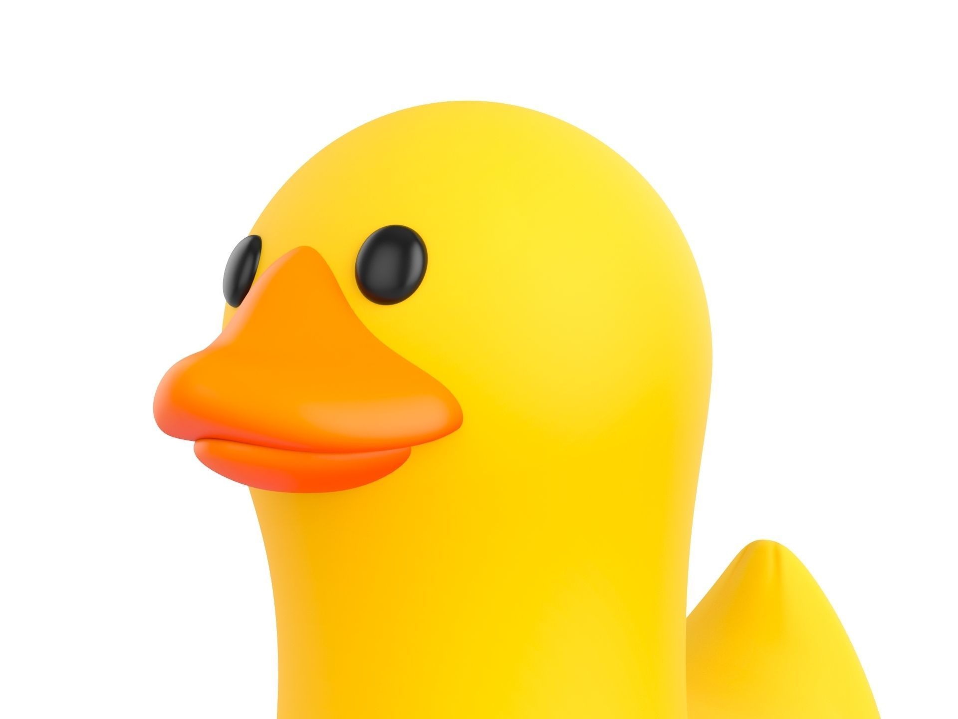 Character161 Duck 3D model_8