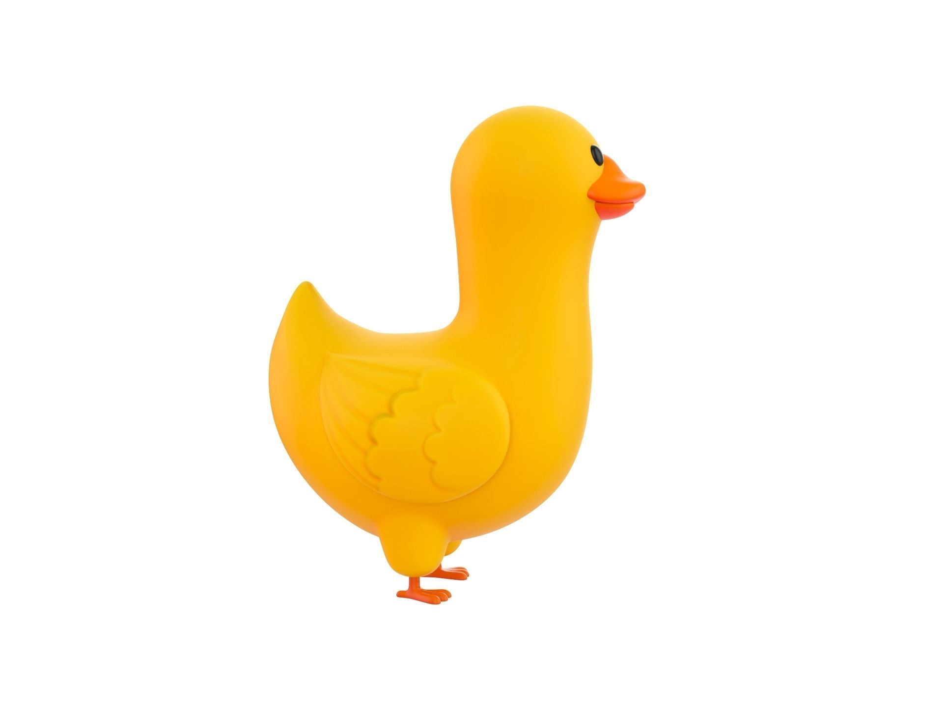 Character161 Duck 3D model_3