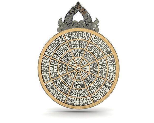 Necklace taiwanese zodiac wheel 3D print model