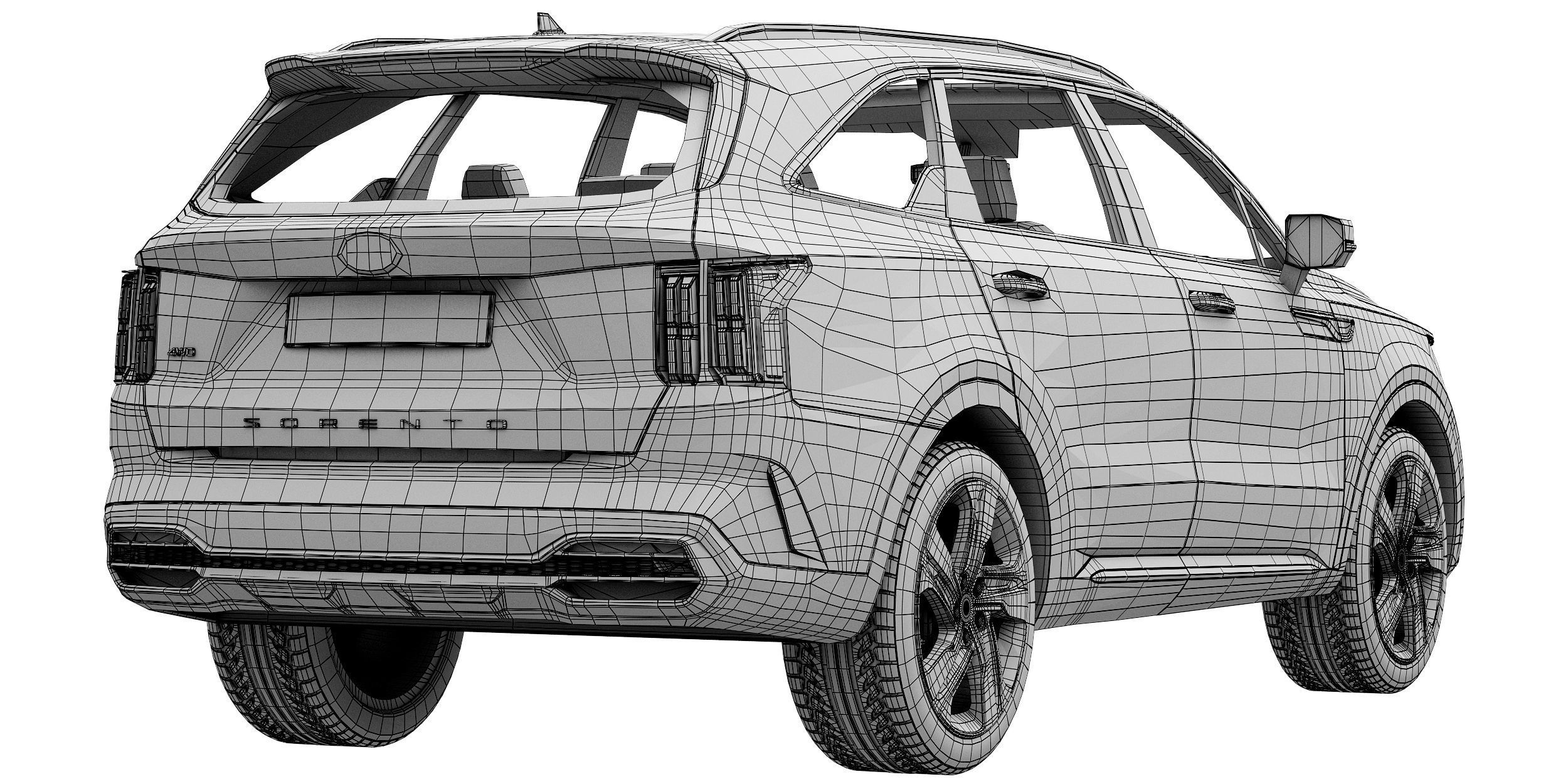 KIA Sorento 2021 3D model_16