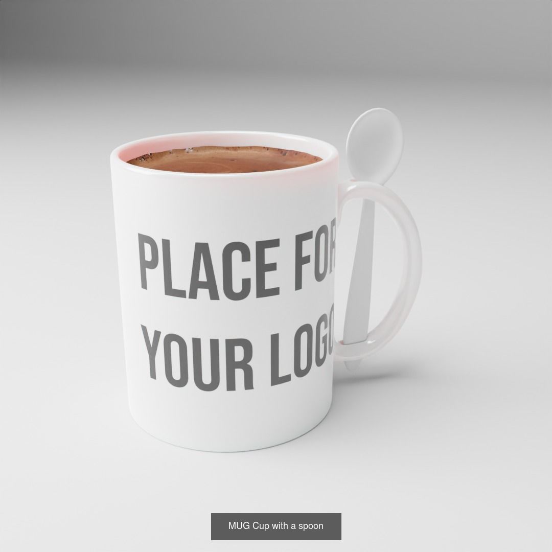 Collection of mugs with place for Logo _5