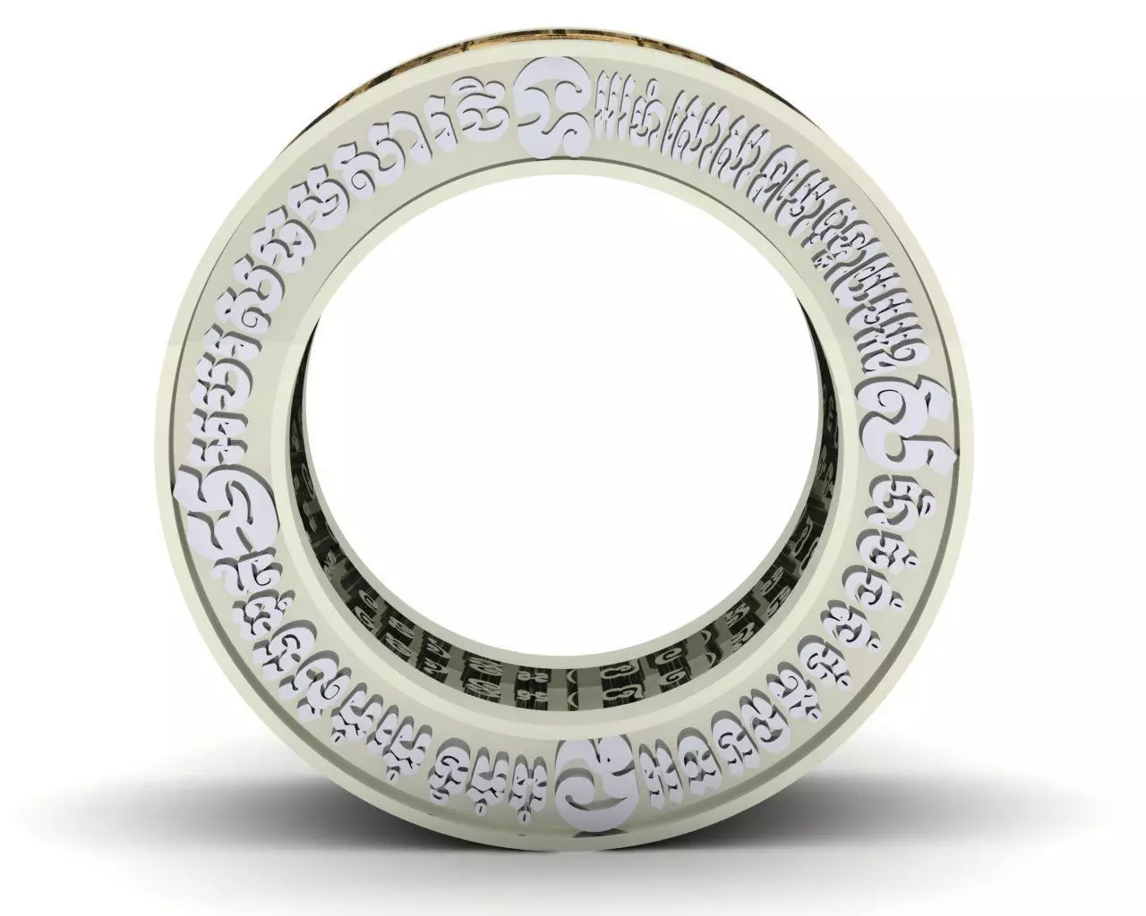 Ring of man 3D print model_0