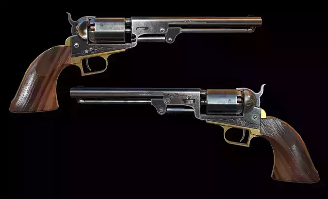 Colt Revolver Navy