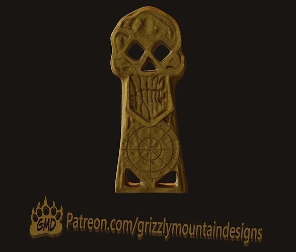 Goonies Copper Bones key 3D print model