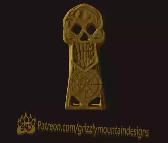 Goonies Copper Bones key 3D print model