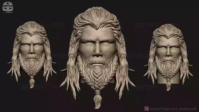 Thor Head - Chris Hemsworth - Avenger - Endgame