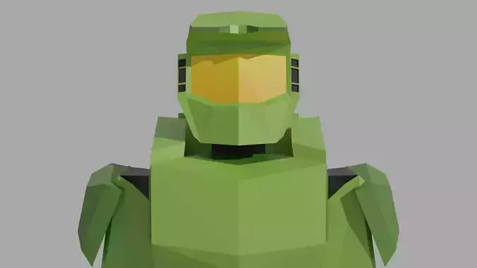 HALO Master Chief 3D model