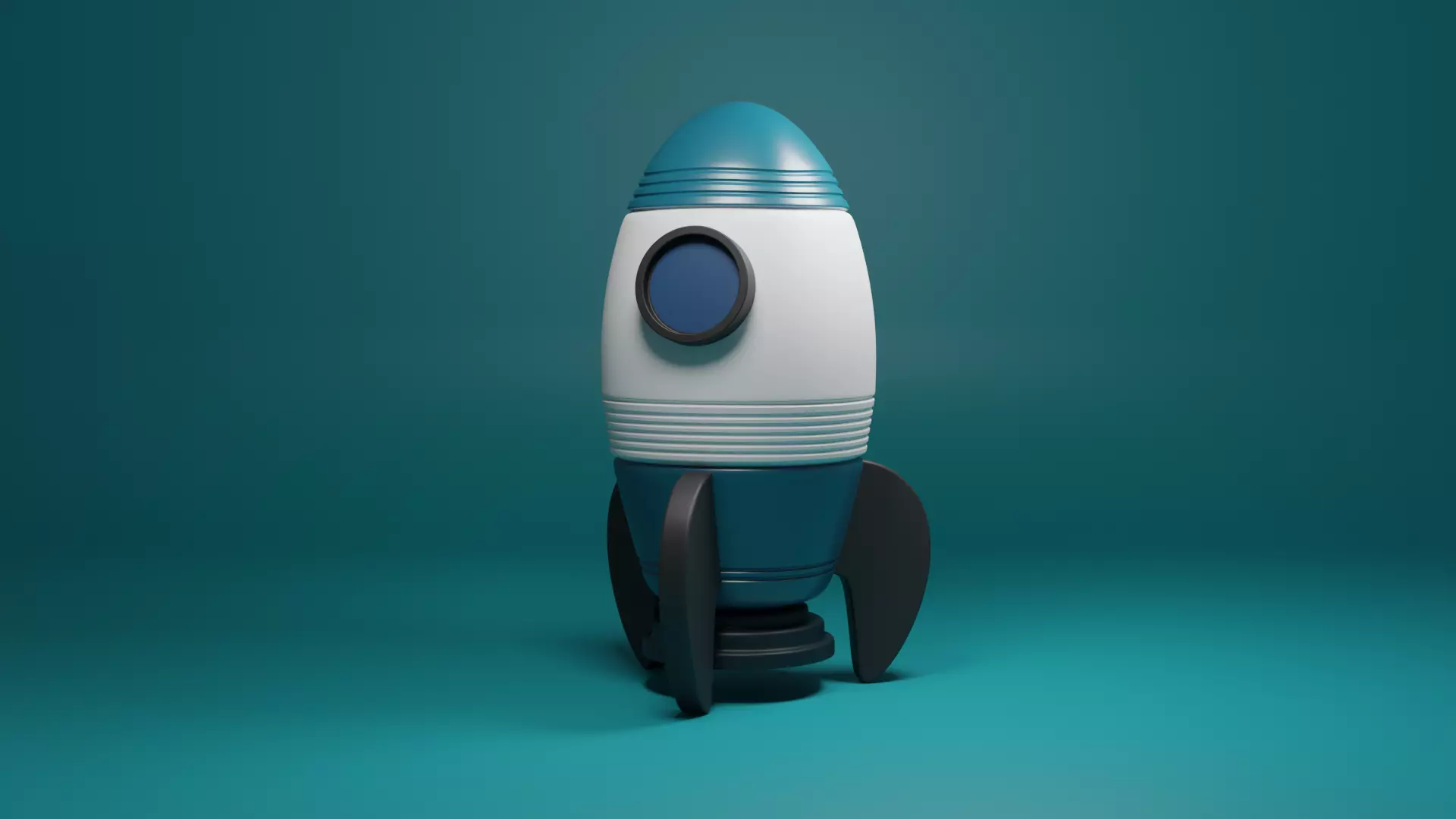 Space Rocket 3D model_0