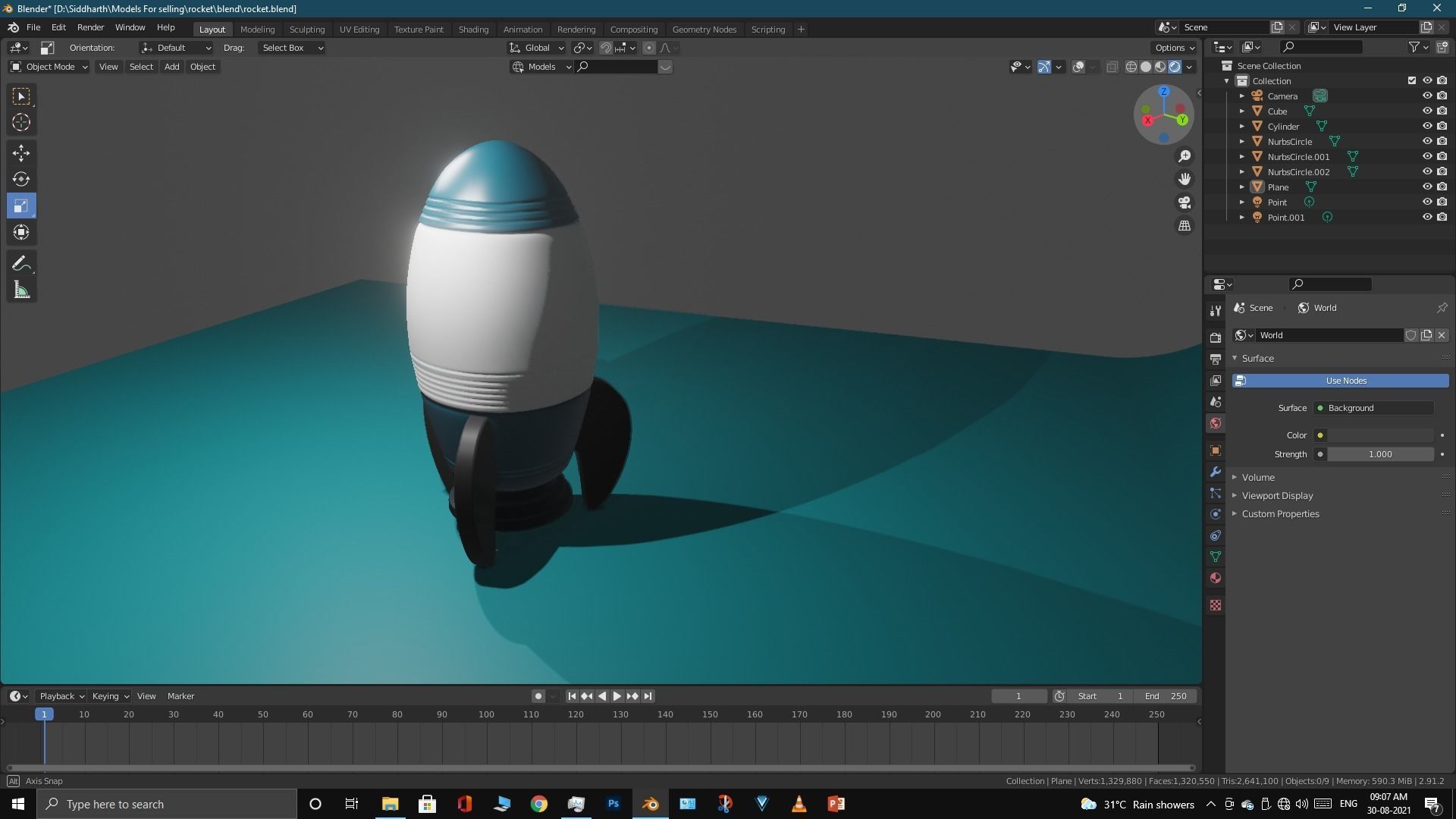 Space Rocket 3D model_51