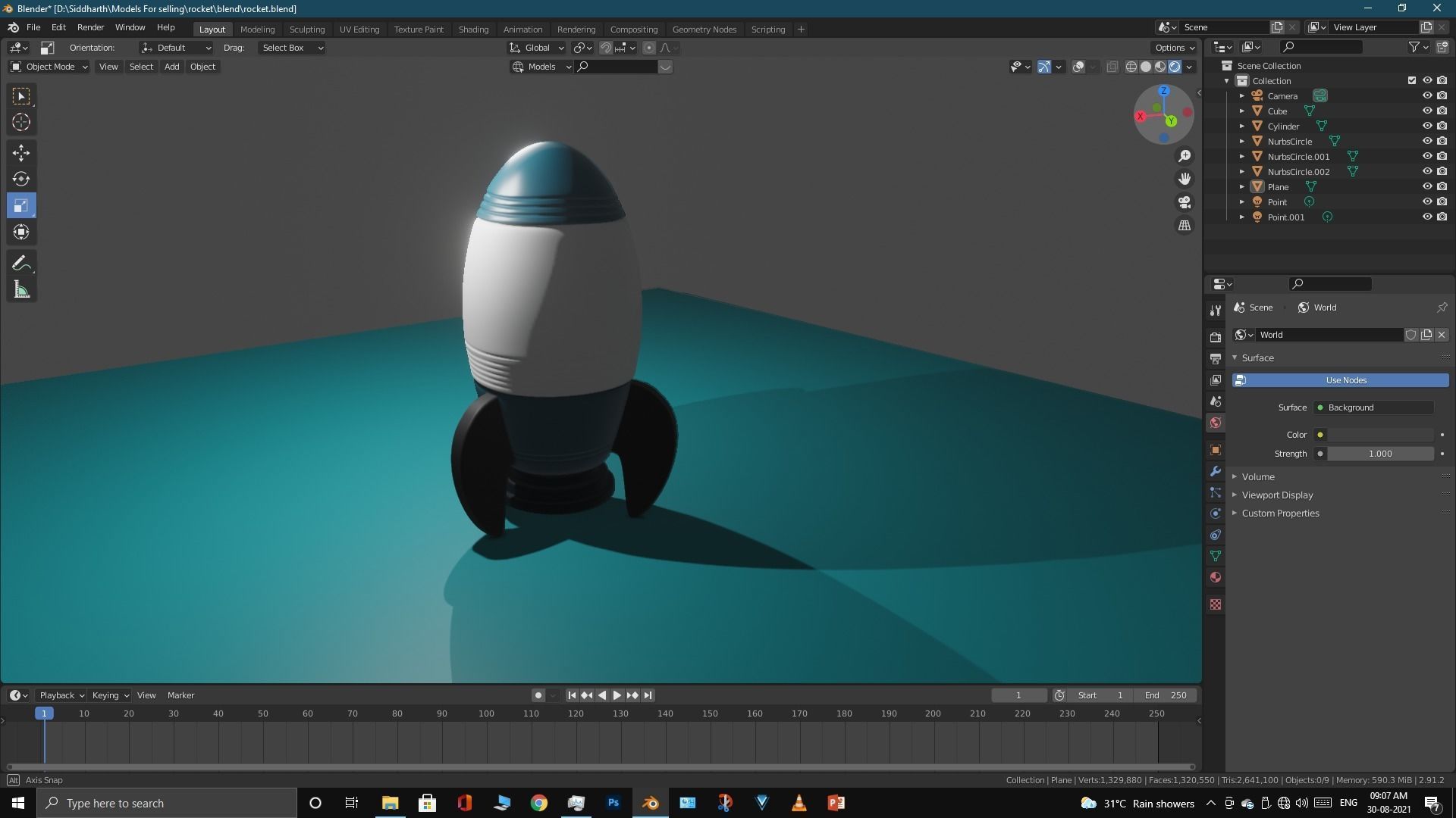Space Rocket 3D model_52
