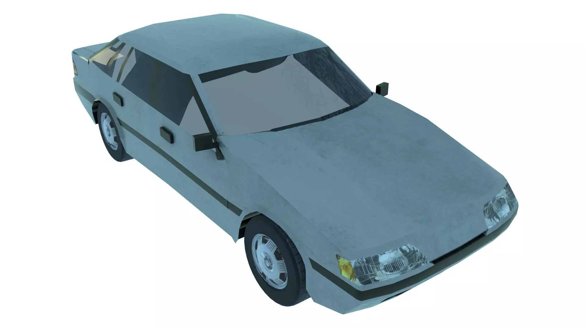 Daewoo Espero Low-poly 3D model_0
