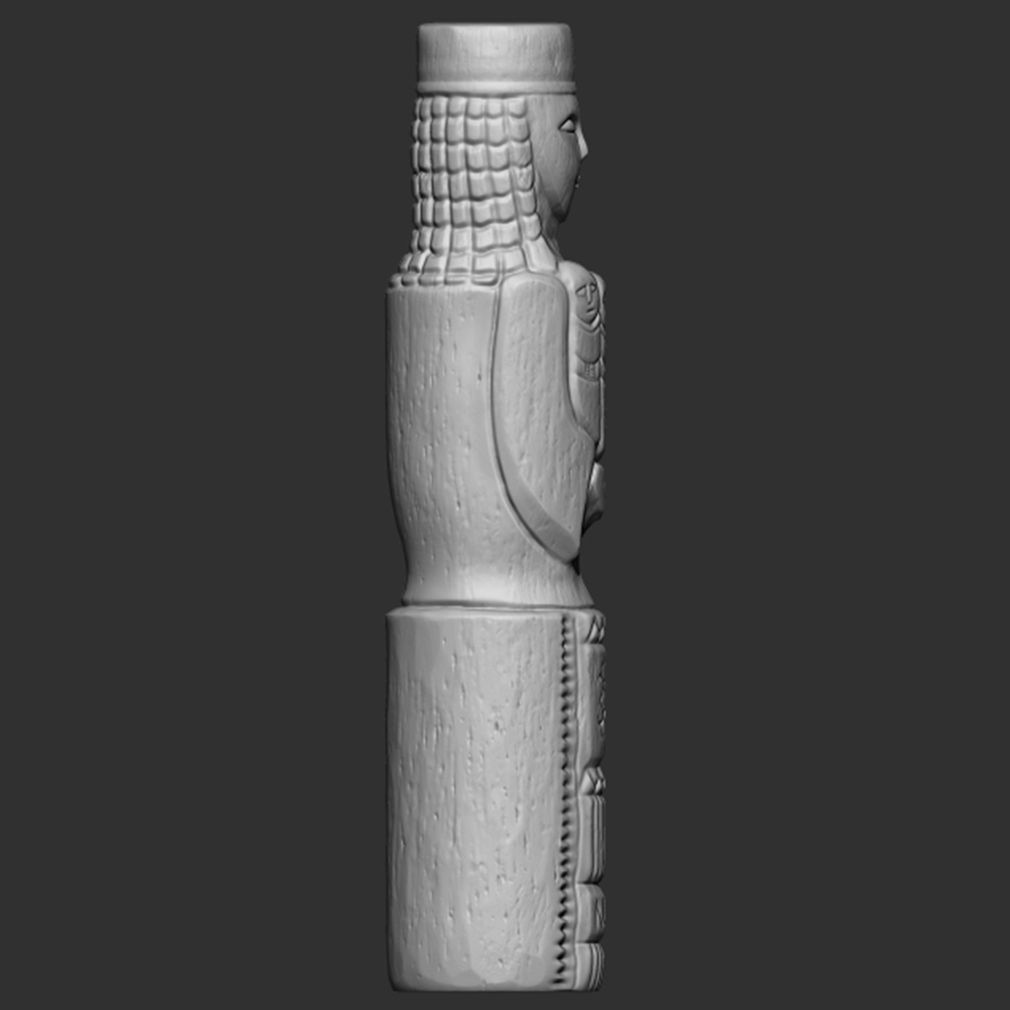 Lada Statue  3D print model_12