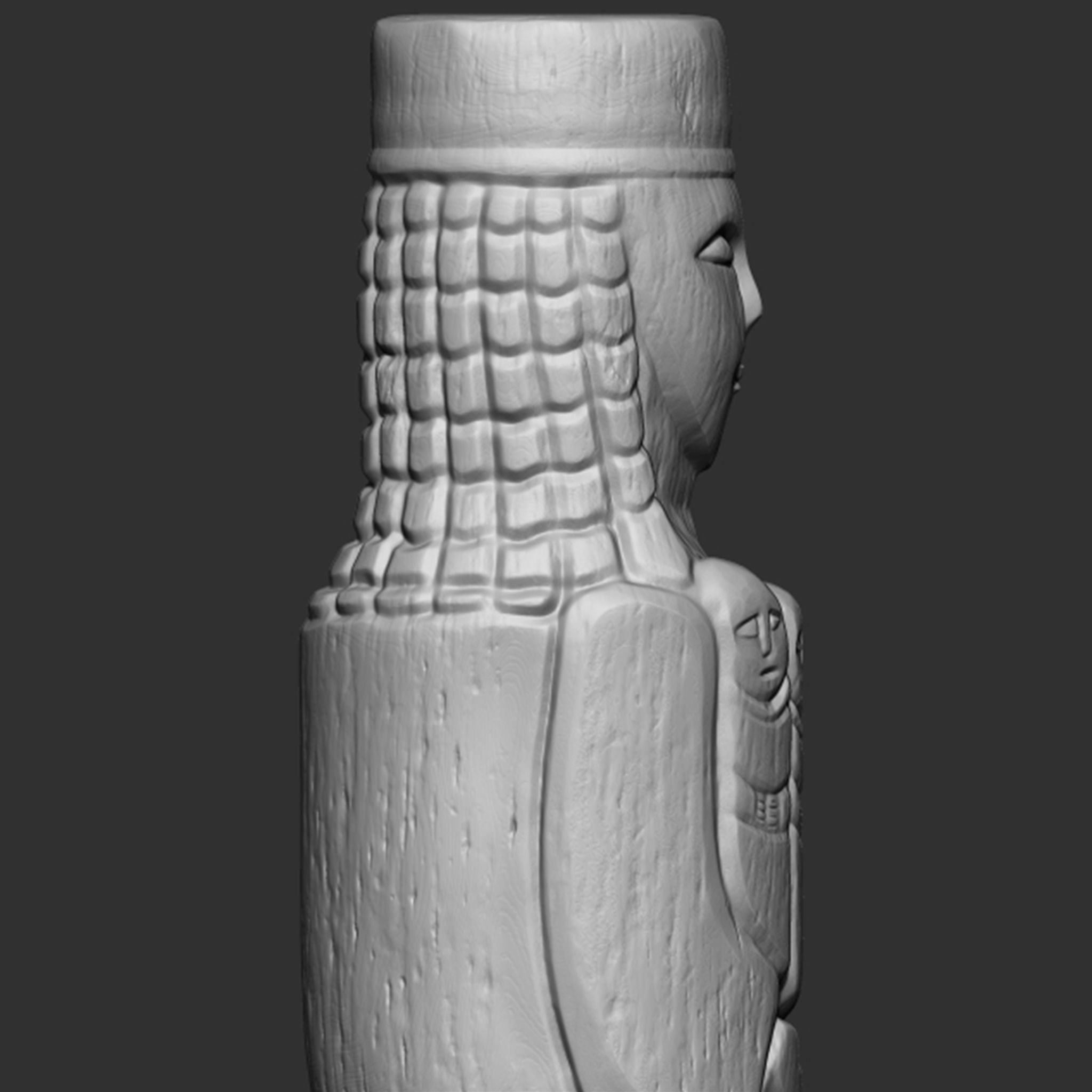 Lada Statue  3D print model_18