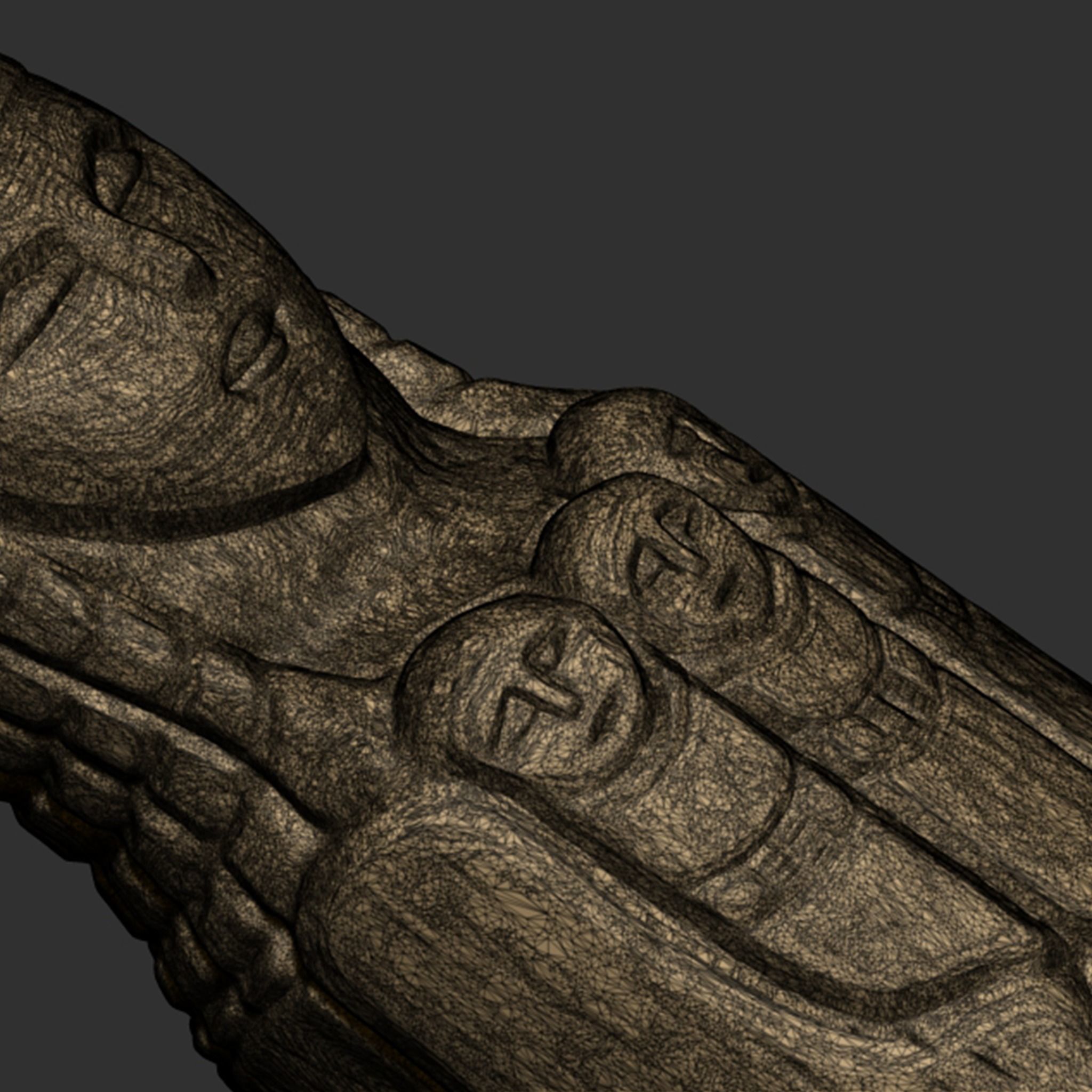 Lada Statue  3D print model_10