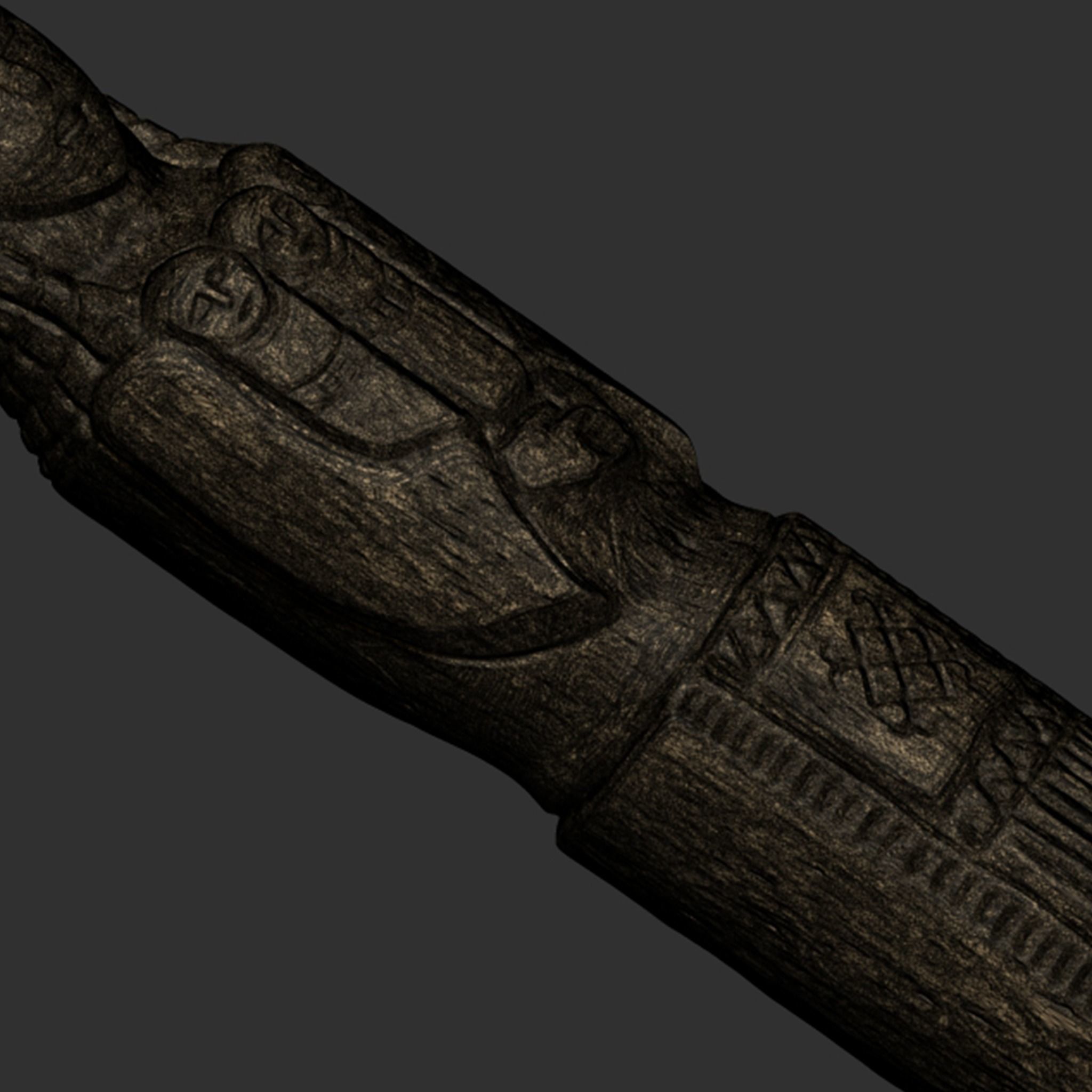 Lada Statue  3D print model_9