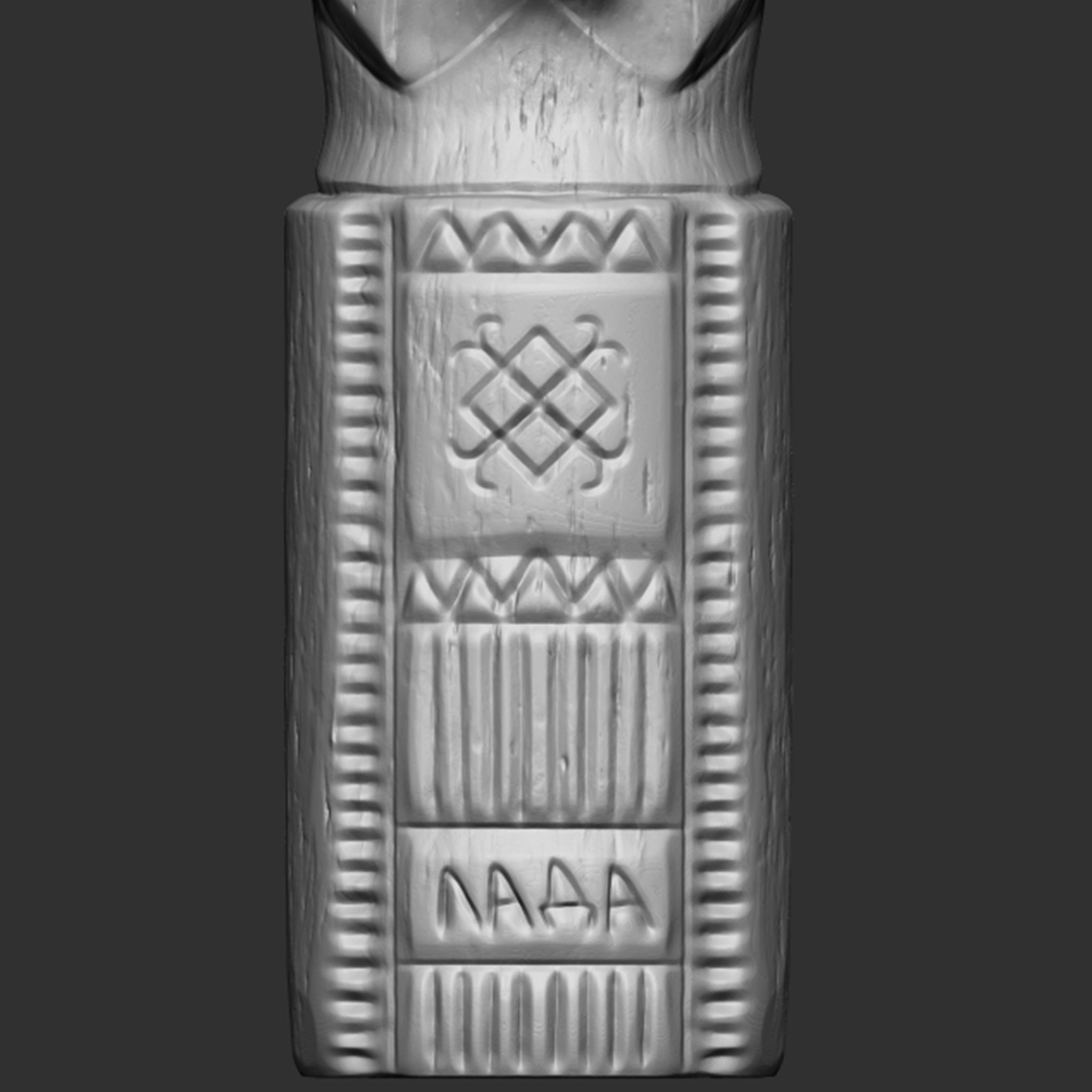 Lada Statue  3D print model_6