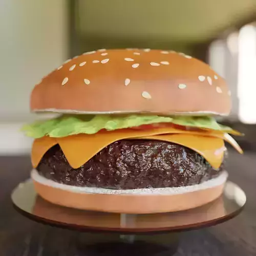 Hamburger 3D model