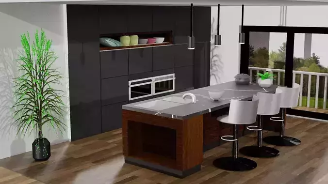 kitchen interior 