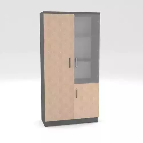 cupboard office cabinet with glass door
