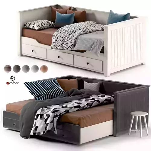 Ikea Hemnes Day bed set 37 