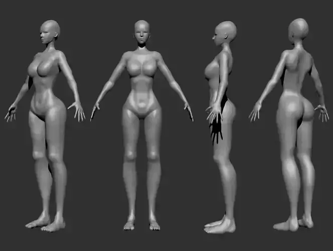 Female Body Basemesh