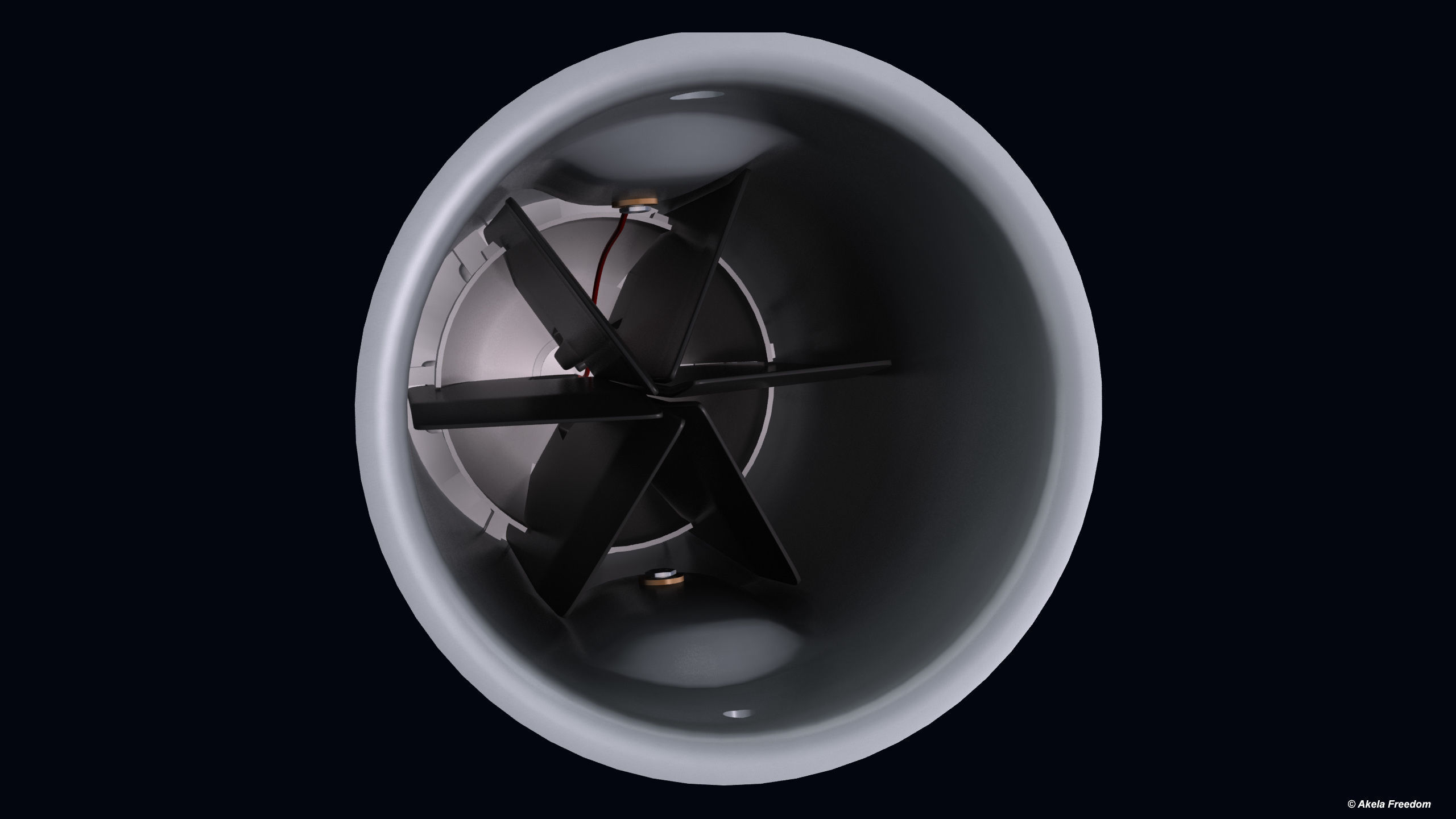 S-8L Laser Guided Rocket 3D model_4