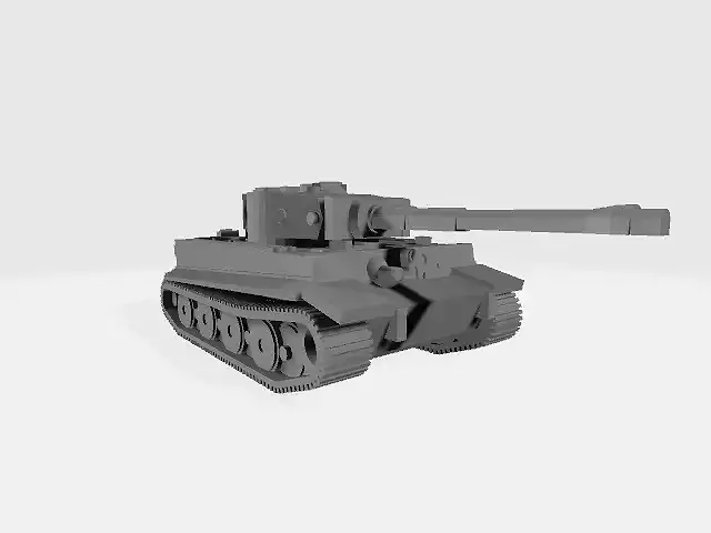 19 Tank pack of german tactical wargaming 3D print model