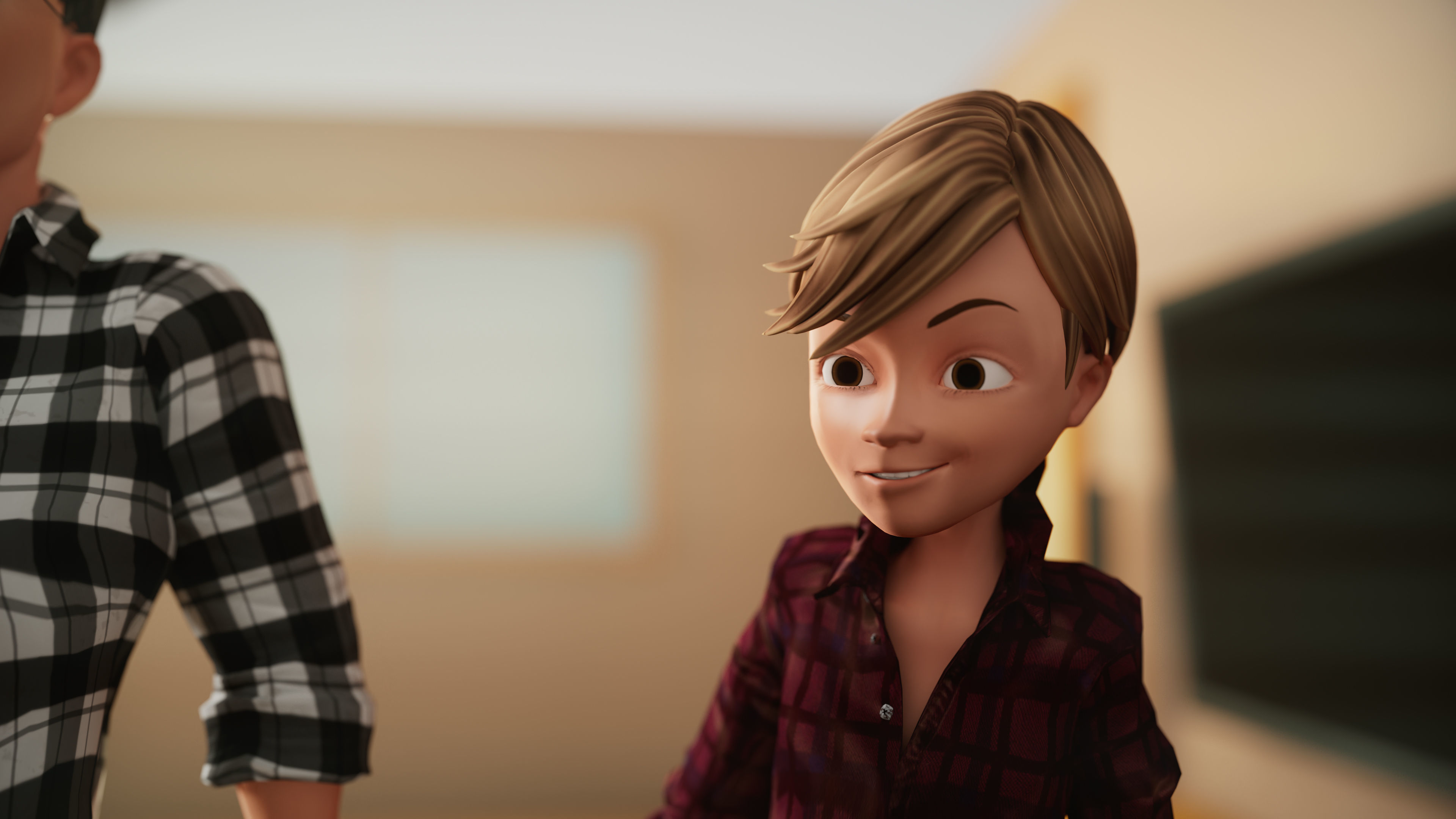 Stylized Family Rigged  Cartoon Characters Pack Low-poly 3D model_5