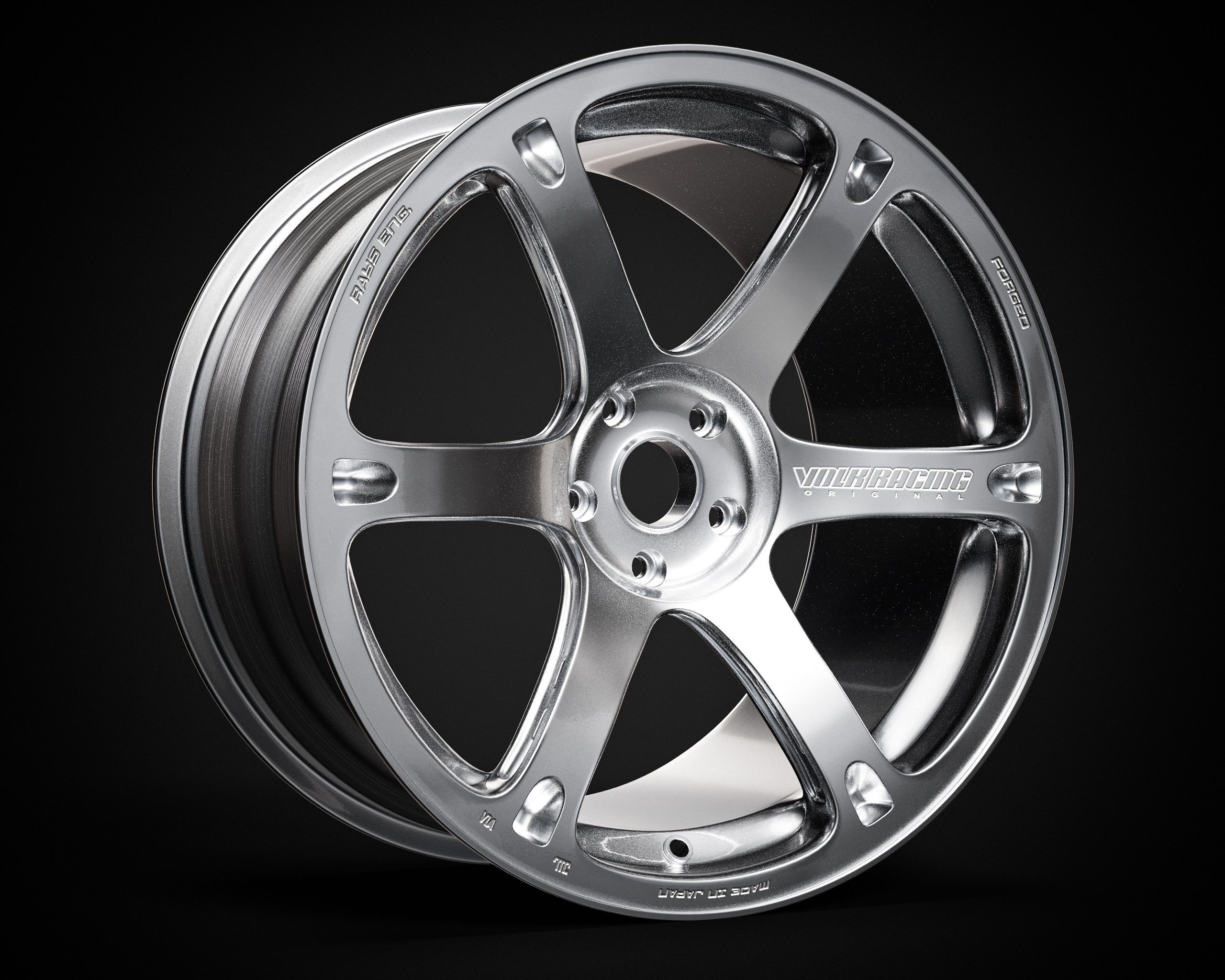 Volk Racing TE037 Dura 3D model | CGTrader