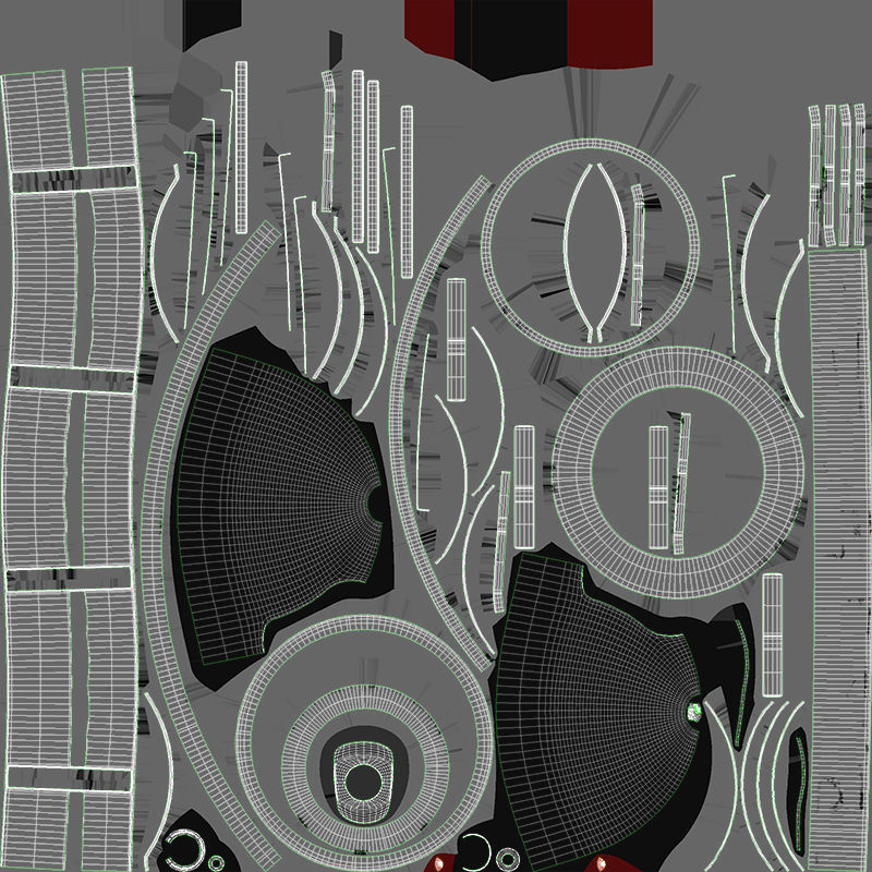 Security Camera 3D model_11