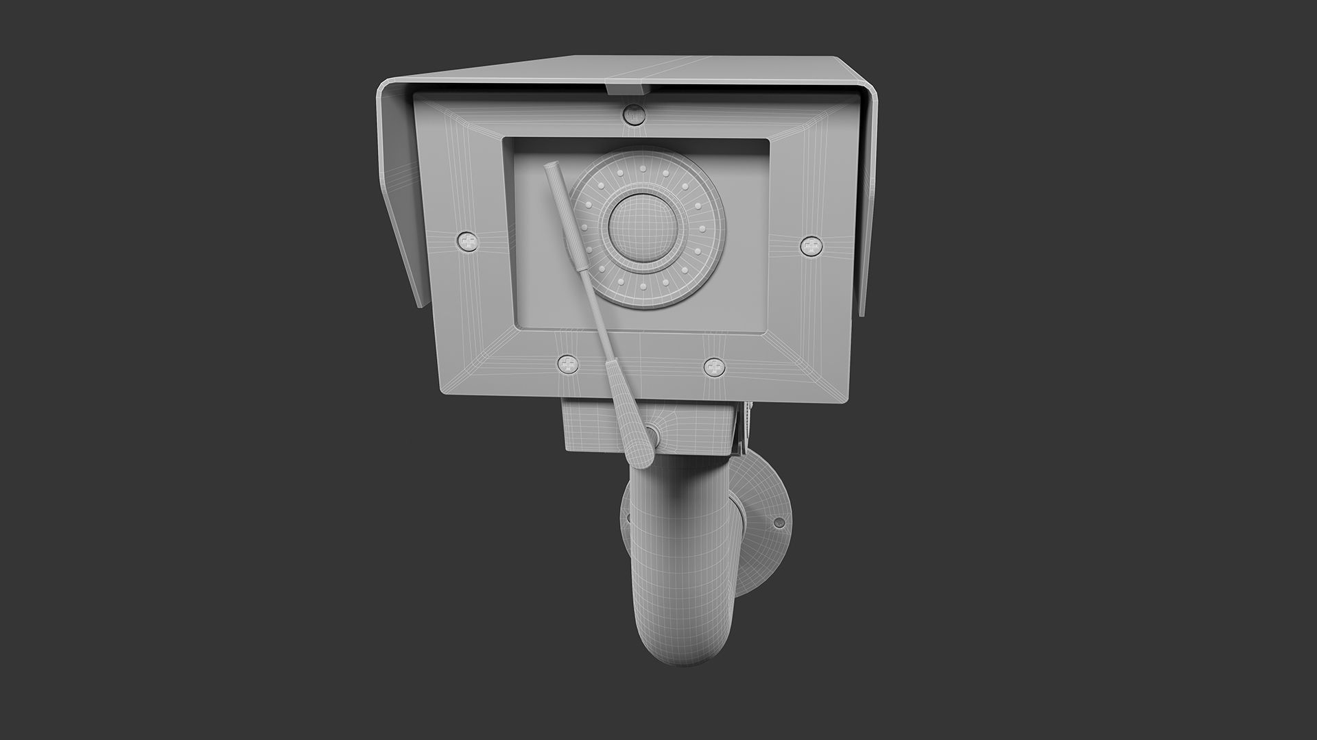 Security Camera 3D model_11