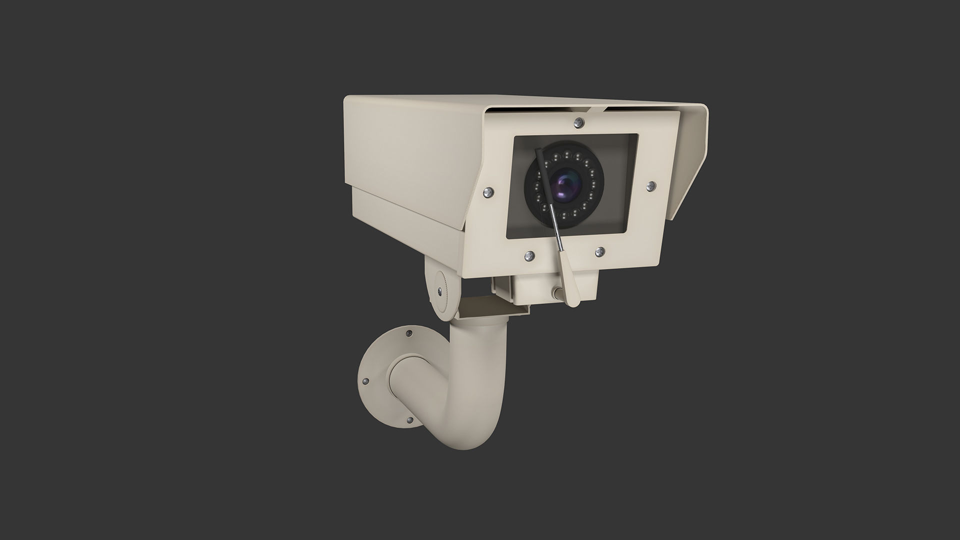 Security Camera 3D model_2