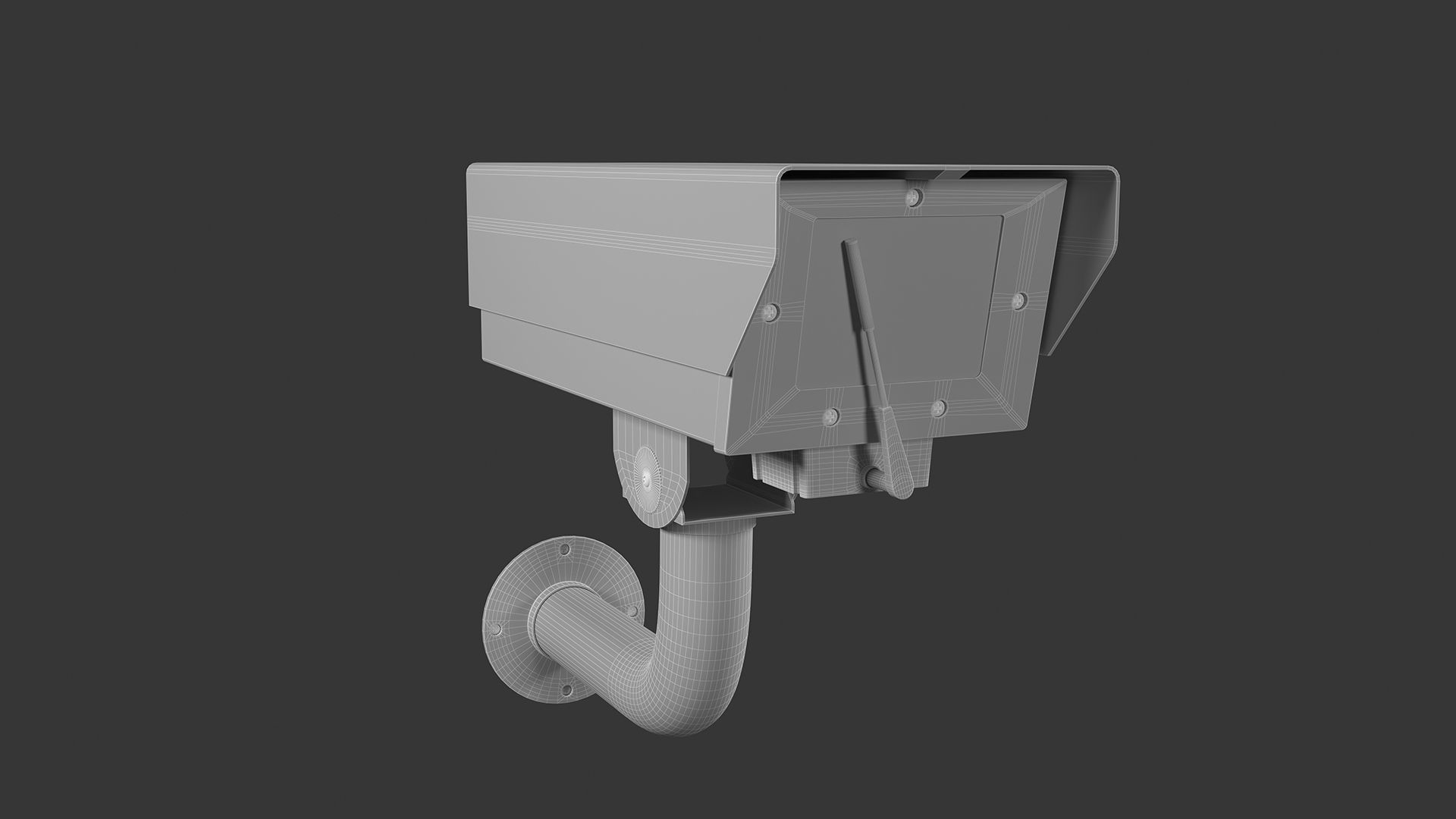 Security Camera 3D model_8