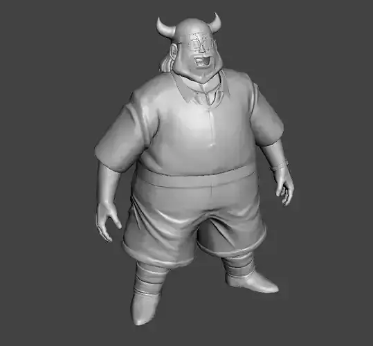 Ox King 3D Model