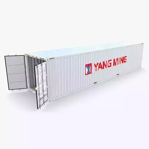 40ft Shipping Container Yang Ming 3D model
