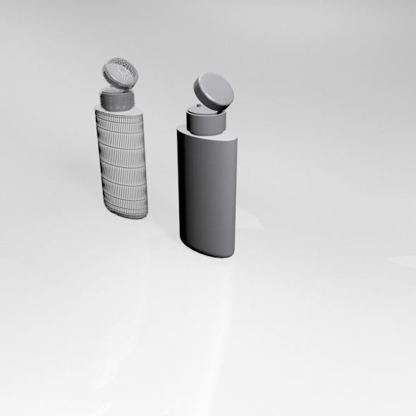 Hair Perfector Bottle 01 3D model_8