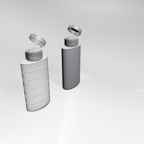 Hair Perfector Bottle 01 3D model_11