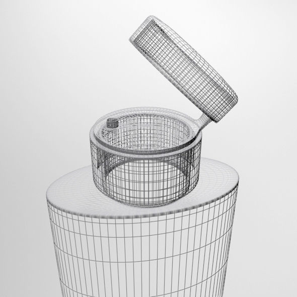 Hair Perfector Bottle 01 3D model_4