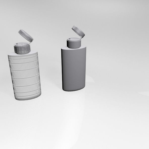 Hair Perfector Bottle 01 3D model_10